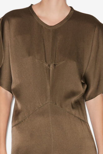 Keany Long Satin Dress
