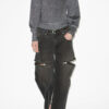 Kelaya Lurex Knit Sweater with Logo