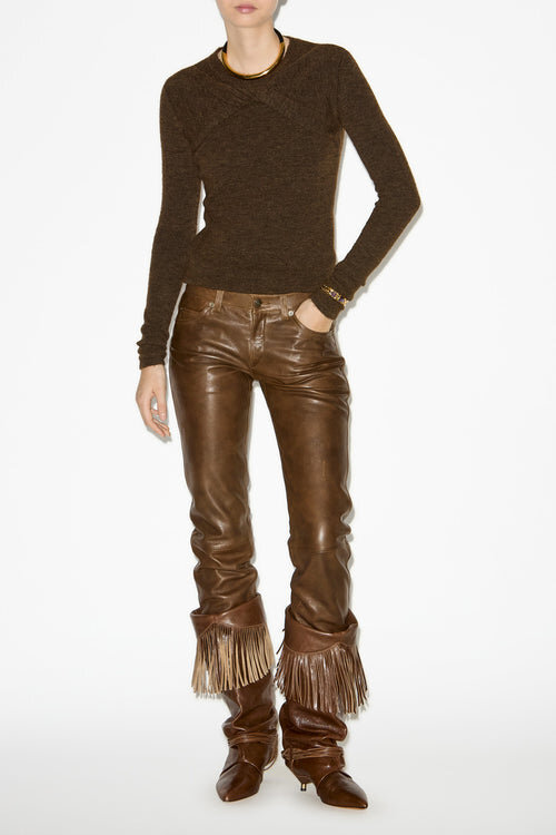 Kern Draped Knit Sweater Kern Draped Knit Sweater