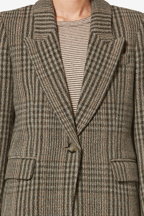 Kerstin Checkered Virgin Wool Suit Jacket Kerstin Checkered Virgin Wool Suit Jacket