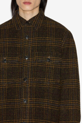 Kervey Checkered Virgin Wool Jacket