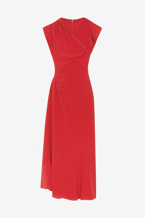 Kidena Long Dress with Short Sleeves Kidena Long Dress with Short Sleeves