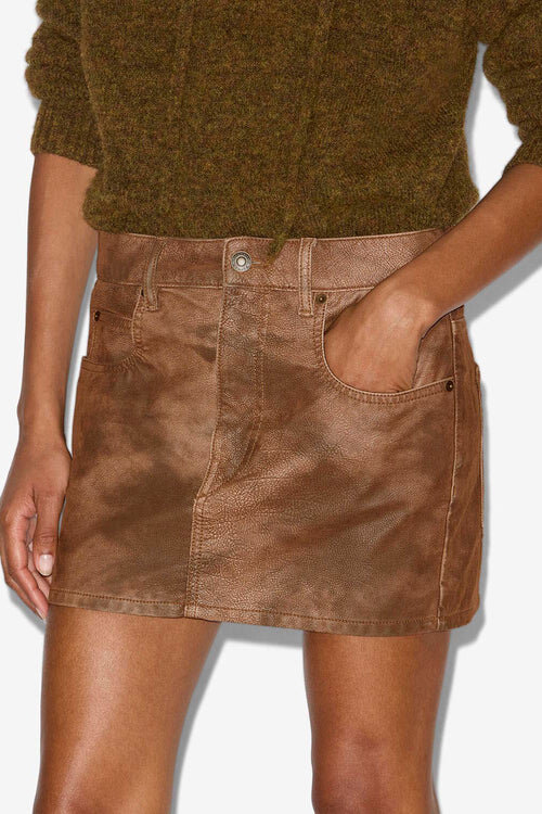 Kimmy Mini Faux Leather Skirt Kimmy Mini Faux Leather Skirt