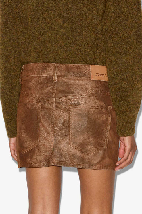 Kimmy Mini Faux Leather Skirt Kimmy Mini Faux Leather Skirt