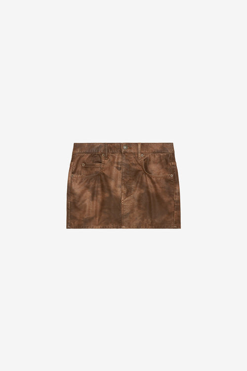 Kimmy Mini Faux Leather Skirt Kimmy Mini Faux Leather Skirt
