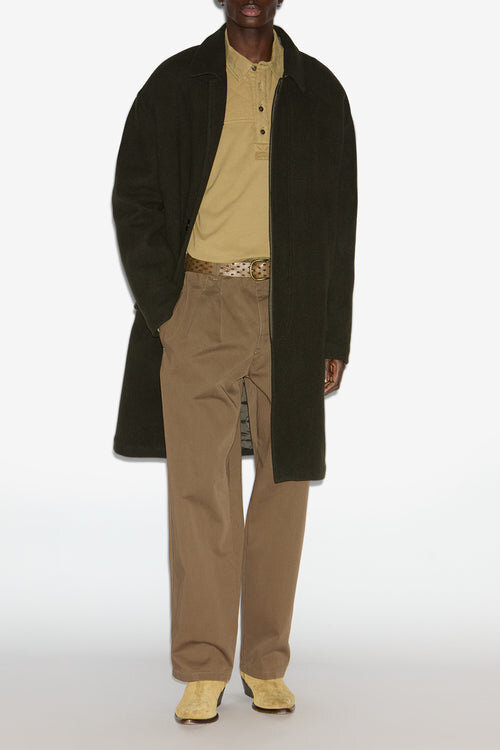 Kirk Long Wool Blend Coat Kirk Long Wool Blend Coat