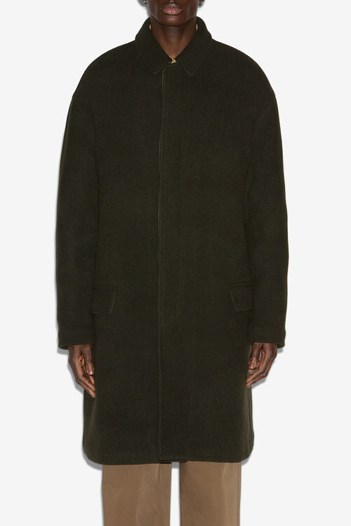 Kirk Long Wool Blend Coat Kirk Long Wool Blend Coat