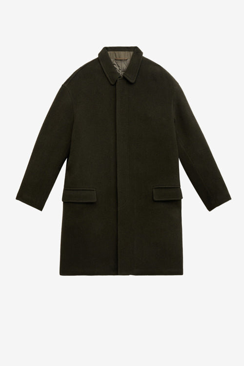 Kirk Long Wool Blend Coat Kirk Long Wool Blend Coat