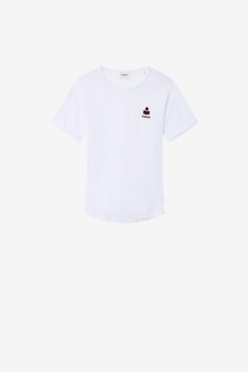 Koldia Linen T-Shirt with Logo Koldia Linen T-Shirt with Logo