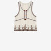 Kourtney Embroidered Gauze Top Kourtney Embroidered Gauze Top