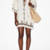 Kressy Short Embroidered Gauze Dress Kressy Short Embroidered Gauze Dress