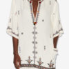 Kressy Short Embroidered Gauze Dress Kressy Short Embroidered Gauze Dress
