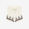 Kriss Embroidered Gauze Shorts