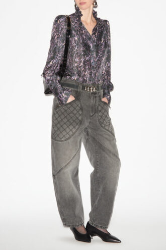 Lamia Printed Flowing Blouse Lamia Printed Flowing Blouse