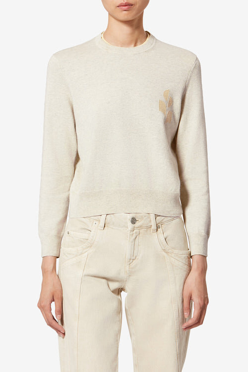 Lanta Two-Toned Cotton and Wool Sweater Lanta Two-Toned Cotton and Wool Sweater