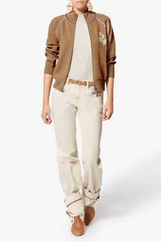Lanya Sporty Cardigan with Logo