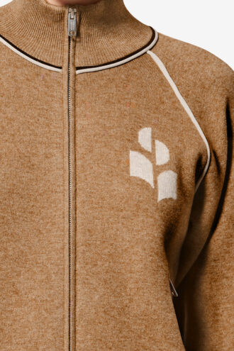 Lanya Sporty Cardigan with Logo