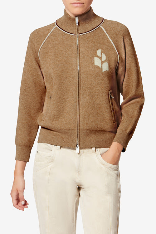 Lanya Sporty Cardigan with Logo Lanya Sporty Cardigan with Logo
