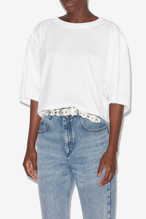Laurea Short Plain-Colored Cotton T-Shirt Laurea Short Plain-Colored Cotton T-Shirt