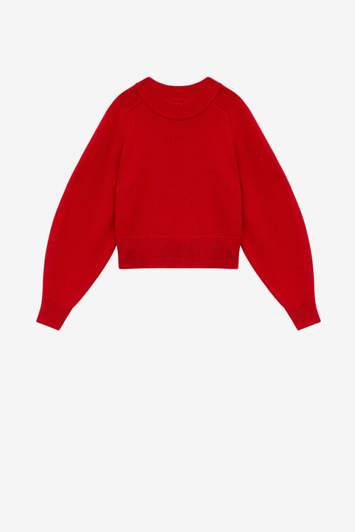 Leandra Merinos Wool and Cashmere Sweater Leandra Merinos Wool and Cashmere Sweater