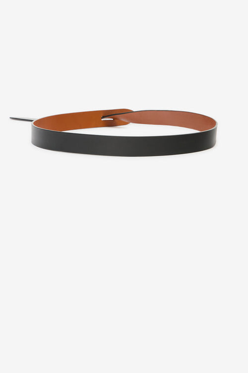 Lecce Smooth Leather Tie Belt Lecce Smooth Leather Tie Belt