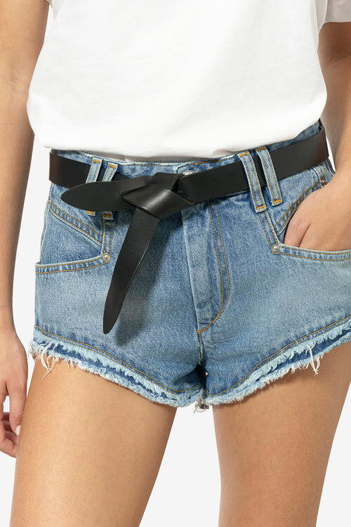 Lecce Smooth Leather Tie Belt Lecce Smooth Leather Tie Belt