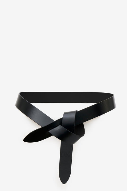 Lecce Tie-Up Leather Belt Lecce Tie-Up Leather Belt