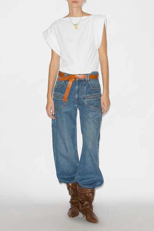 Lecce Tie-Up Leather Belt Lecce Tie-Up Leather Belt