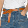 Lecce Tie-Up Leather Belt Lecce Tie-Up Leather Belt