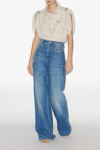 Lemony High-Rise Loose Fit Denim Jeans