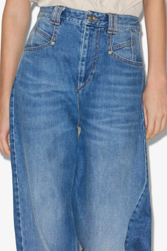 Lemony High-Rise Loose Fit Denim Jeans