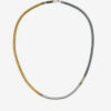 Lenno Natural Stone and Brass Necklace
