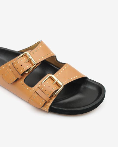 Lennyo Open-Toed Leather Sandals Lennyo Open-Toed Leather Sandals
