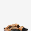Lennyo Open-Toed Leather Sandals Lennyo Open-Toed Leather Sandals