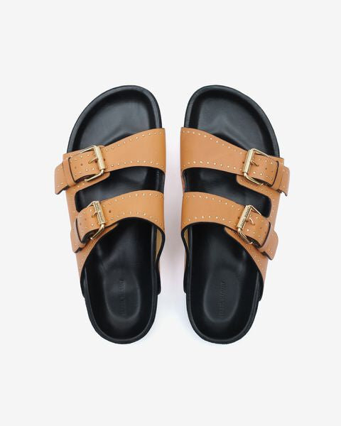 Lennyo Open-Toed Leather Sandals Lennyo Open-Toed Leather Sandals