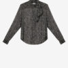 Leona Printed Muslin Blouse Leona Printed Muslin Blouse