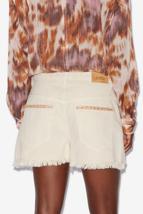 Lesia Short Embroidered Denim Shorts Lesia Short Embroidered Denim Shorts