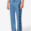 Lewys 5-Pocket Embroidered Denim Jeans Lewys 5-Pocket Embroidered Denim Jeans