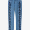 Lewys 5-Pocket Embroidered Denim Jeans Lewys 5-Pocket Embroidered Denim Jeans