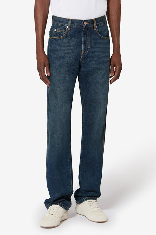 Lewys 5-Pocket Faded Denim Jeans Lewys 5-Pocket Faded Denim Jeans