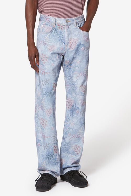 Lewys 5-Pocket Printed Denim Jeans Lewys 5-Pocket Printed Denim Jeans