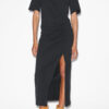 Lexia Plain-Colored Cotton Midi T-Shirt Dress Lexia Plain-Colored Cotton Midi T-Shirt Dress