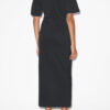 Lexia Plain-Colored Cotton Midi T-Shirt Dress Lexia Plain-Colored Cotton Midi T-Shirt Dress