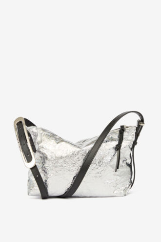 Leyden Mini Bag in Metallic Lambskin Leather