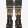 Lijita Leather and Jacquard Cowboy Boots