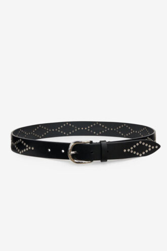 Liliana Studded Leather Belt Liliana Studded Leather Belt