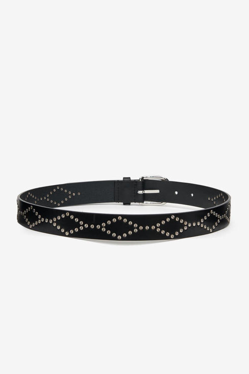 Liliana Studded Leather Belt Liliana Studded Leather Belt