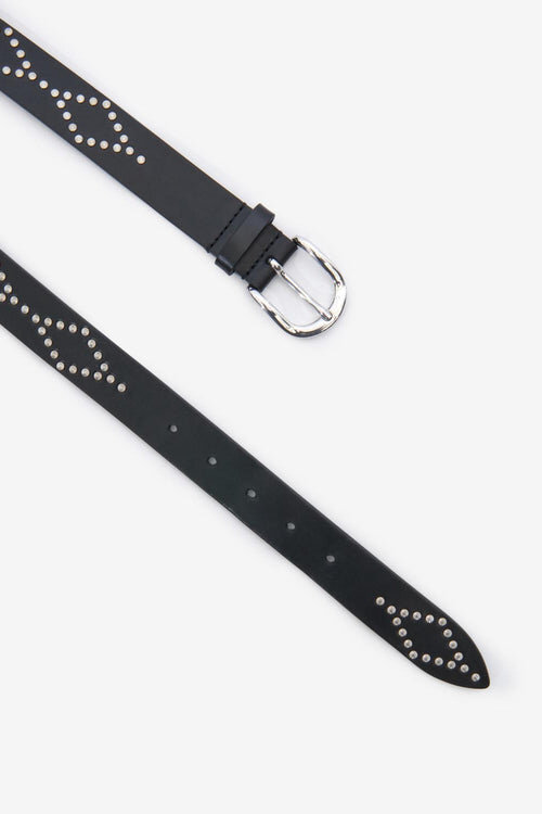 Liliana Studded Leather Belt Liliana Studded Leather Belt