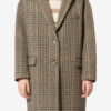 Limizia Prince-Of-Wales Check Virgin Wool Coat Limizia Prince-Of-Wales Check Virgin Wool Coat