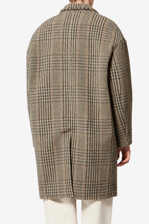 Limizia Prince-Of-Wales Check Virgin Wool Coat Limizia Prince-Of-Wales Check Virgin Wool Coat